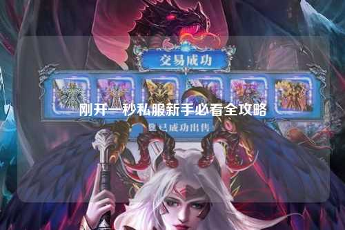 刚开一秒私服新手必看全攻略